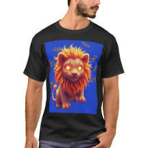 Ghost Lion Halloween T-Shirt for Spooky Animal lov