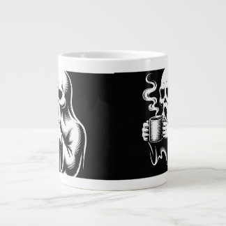 Ghost Mug Art Design – Spooky Cute Halloween  Jumbo-Tasse