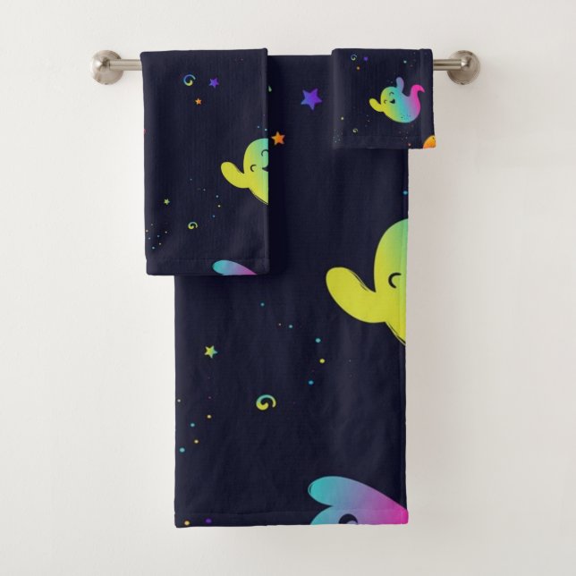 Ghost-Muster Badhandtuch Set (Insitu)