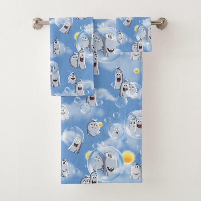 Ghost-Muster Badhandtuch Set (Insitu)