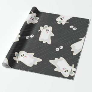 Ghost-Muster Geschenkpapier