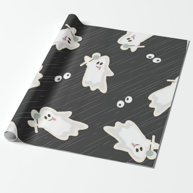 Ghost-Muster Geschenkpapier (Ungerollt)