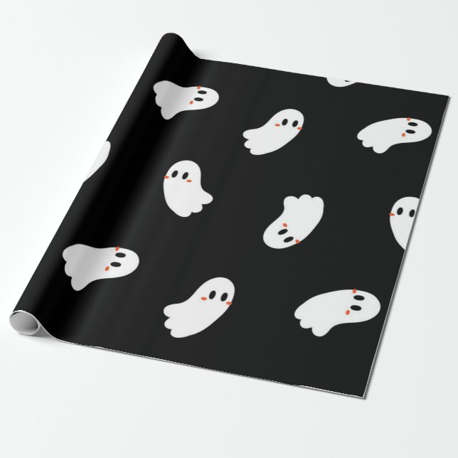 Ghost-Muster Geschenkpapier (Ungerollt)