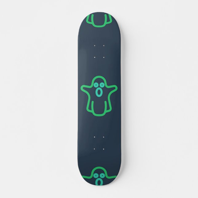 Ghost-Muster Skateboard (Vorne)