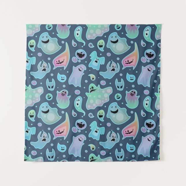 Ghost-Muster Wandteppich (Vorderseite)