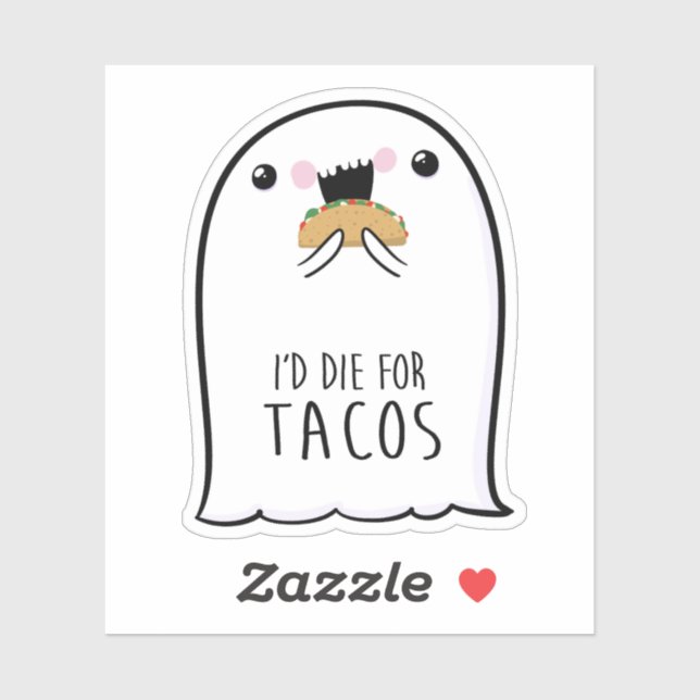 Ghost Niedlich Halloween Art Herbstsaison Aufkleber (Blatt)