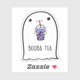 Ghost Niedlich Halloween Art Herbstsaison Aufkleber