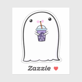 Ghost Niedlich Halloween Art Herbstsaison Aufkleber