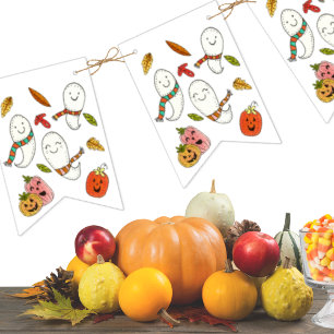 Ghost-Niedliches Halloween-Party Wimpelkette