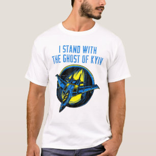 Ghost of Kiew Ukrainian ACE Pilot I steht mit der T-Shirt