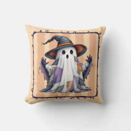 Ghost-Patchwork-Quilt mit HexenHat Kissen