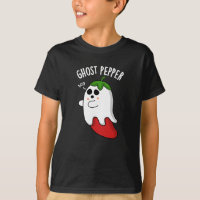 Ghost Pepper Funny Chili Pun Dark BG