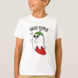 Ghost Pepper Funny Chili Pun T-Shirt