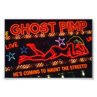 Ghost Pimp Filmplakat Fotodruck
