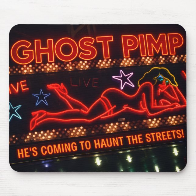 Ghost Pimp Gel Mousepad (Vorne)