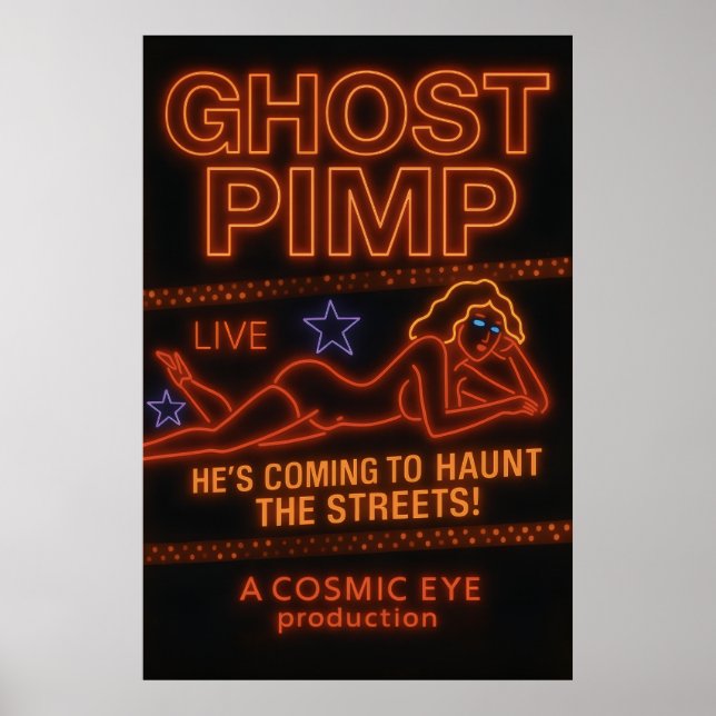 Ghost Pimp Poster (Vorne)
