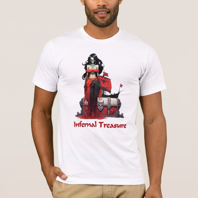 Ghost Pirate Girl T-Shirt (Vorderseite)