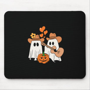 Ghost Playing Gitarre für Halloween Liebhaber Mousepad