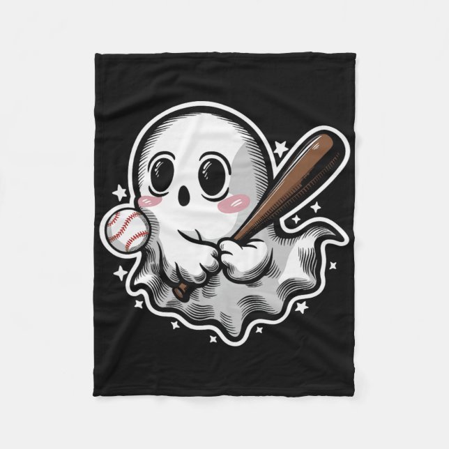 Ghost Playing Sell Fleecedecke (Vorderseite)
