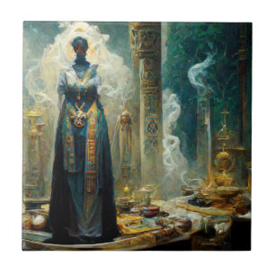 Ghost Priestess Fantasy Fliese