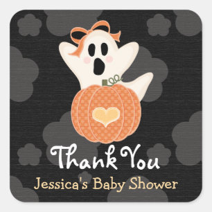 Ghost Pumpkin danke Ihnen Stickers