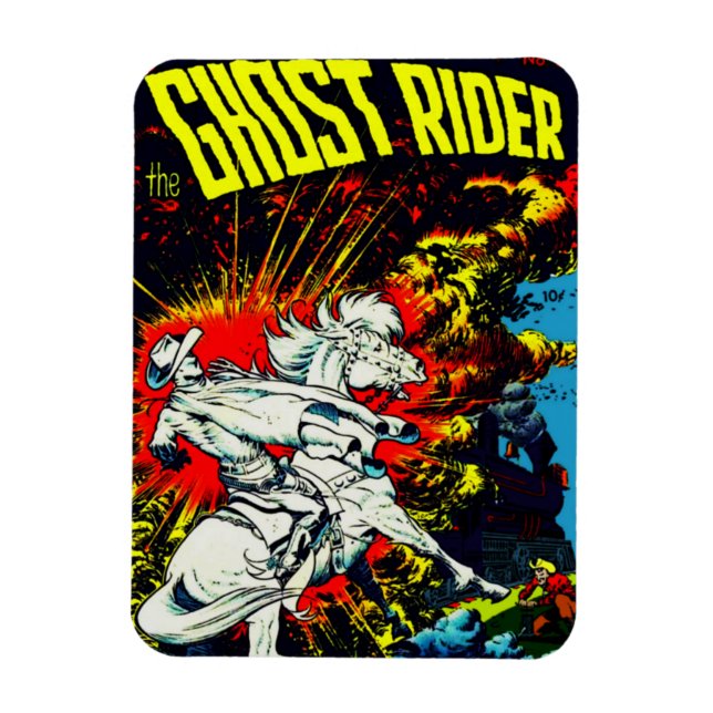 'Ghost Rider' Comics Magnet  (Vertikal)
