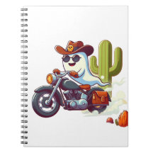 "Ghost Rider School Notebook - Reiten in die Shado