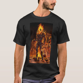 Ghost Rider The Fire Man Schöne Hot Designs   T-Shirt