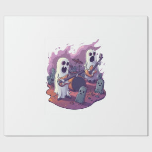 Ghost Rock-Band Geschenkpapier