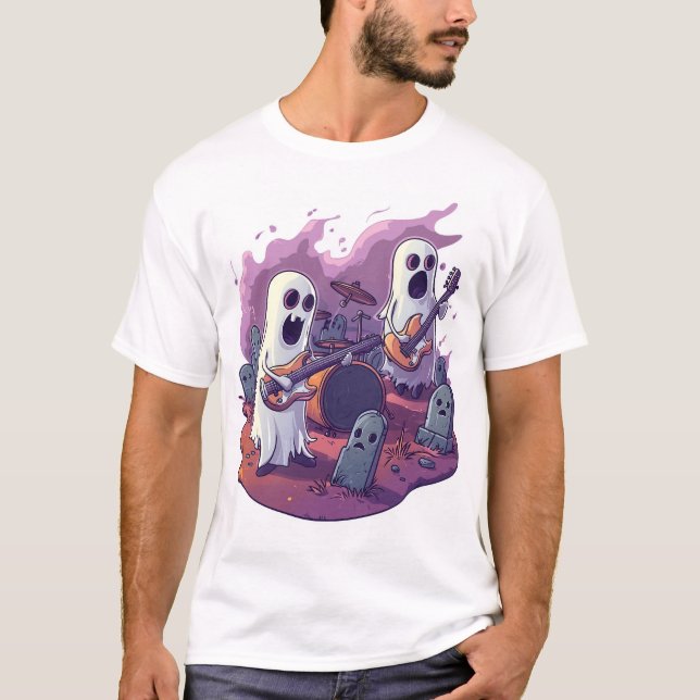  Ghost Rock Band T-Shirt (Vorderseite)