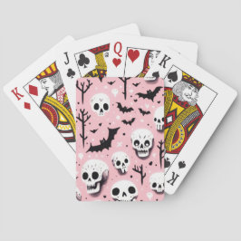 Ghost rosa Helloween Wrapping Paper Sheets Spielkarten