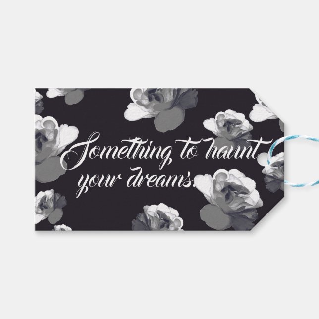 Ghost Rose Spuk Dreams Halloween Geschenkanhänger (Vorderseite (Horizontal))