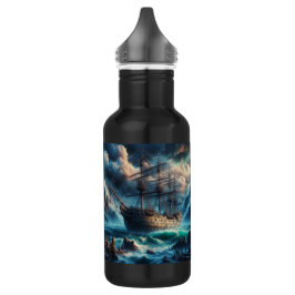 Ghost Ship Mary Celeste Haunting Maritime Mystery Edelstahlflasche