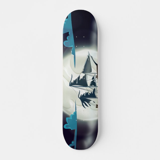 Ghost Ship Skateboard (Vorne)