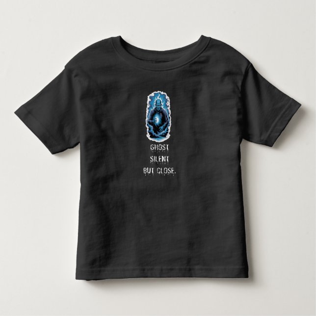 Ghost Silent But Close  Kleinkind T-shirt (Vorderseite)
