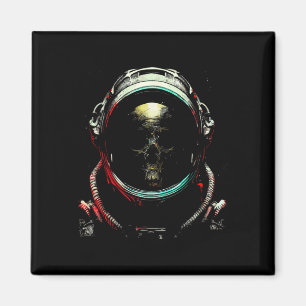 Ghost Skeleton - Spooky Skull Halloween-Kostüm Magnet