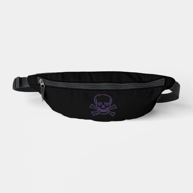 Ghost Skull fanny pack Bauchtasche (Vorderseite)