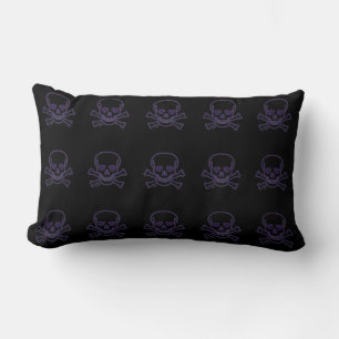 Ghost Skull Lumbalkissen viele Schädel Lendenkissen
