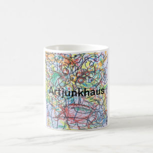 Ghost Smoke Alpine Hotel Jeff Hankamer Artjunkhaus Kaffeetasse