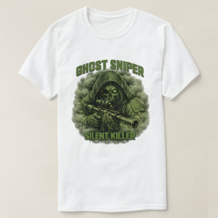 Ghost Sniper Silent Killer Taktisches T-Shirt