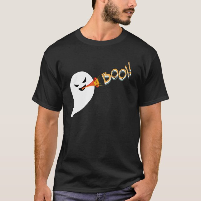 Ghost spielt und singt Boo T-Shirt (Vorderseite)