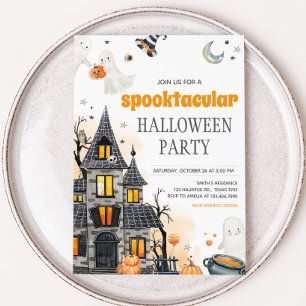 Ghost Spooktacular Halloween-Party Einladung