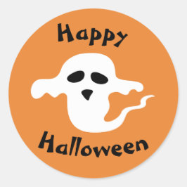 Ghost-Sticker Runder Aufkleber