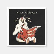 Ghost Stories Halloween Napkins
