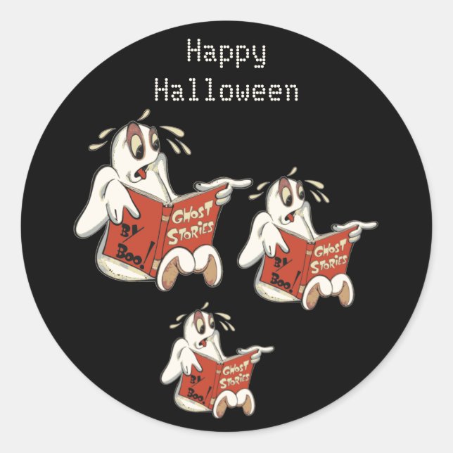 Ghost Stories Halloween Sticker (Vorderseite)