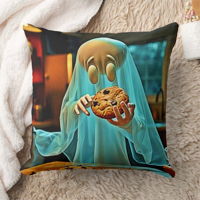 Ghost sucht nach Cookies Kissen (Decke)