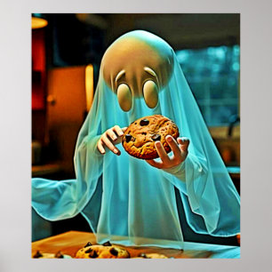 Ghost sucht nach Cookies Poster