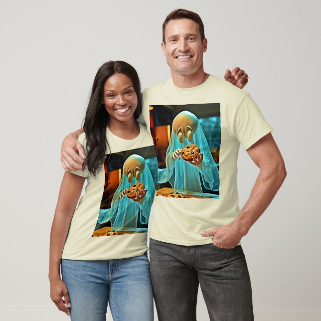 Ghost sucht nach Cookies T-Shirt (Unisex)
