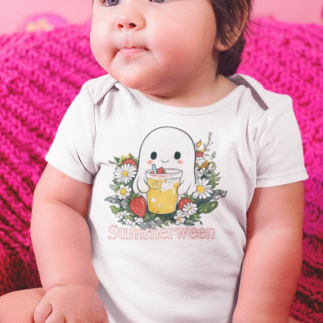 Ghost Summerween Sommer Halloween Baby Strampler (Von Creator hochgeladen)