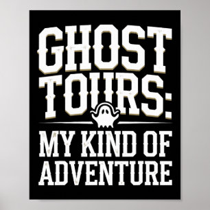 Ghost Tour Paranormal Untersuchung Spooky Adventu Poster
